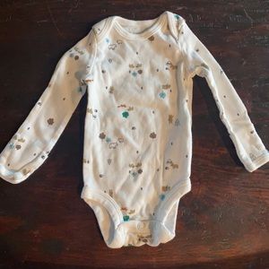 Newborn long sleeve onesie